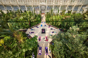 Yoga at Kew Gardens, March 2022